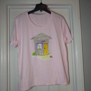 Cute Graphic Aloha Hawaiian Beach T-Shirt